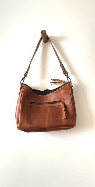Evita day bag EXTRA DARK TAN