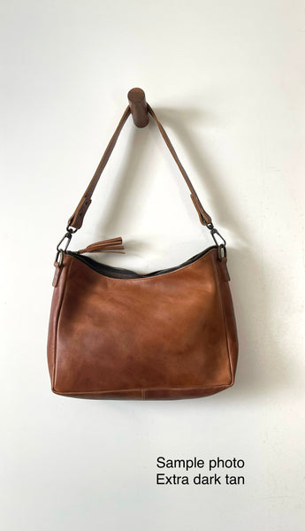 Evita day bag EXTRA DARK TAN