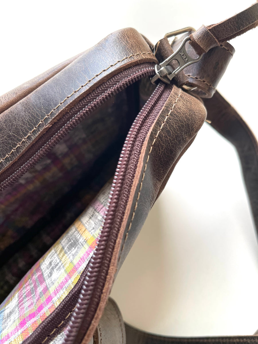 Small - crossbody all leather – Maria’s Artisan Shop