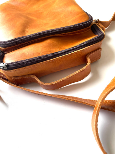 crossbody all leather