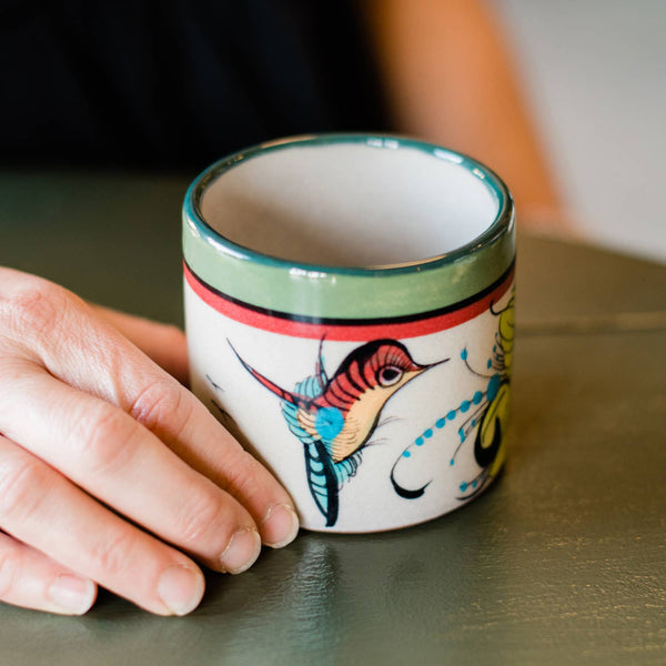1 Wild Bird Handleless Mug (colors may vary )in store purchase only