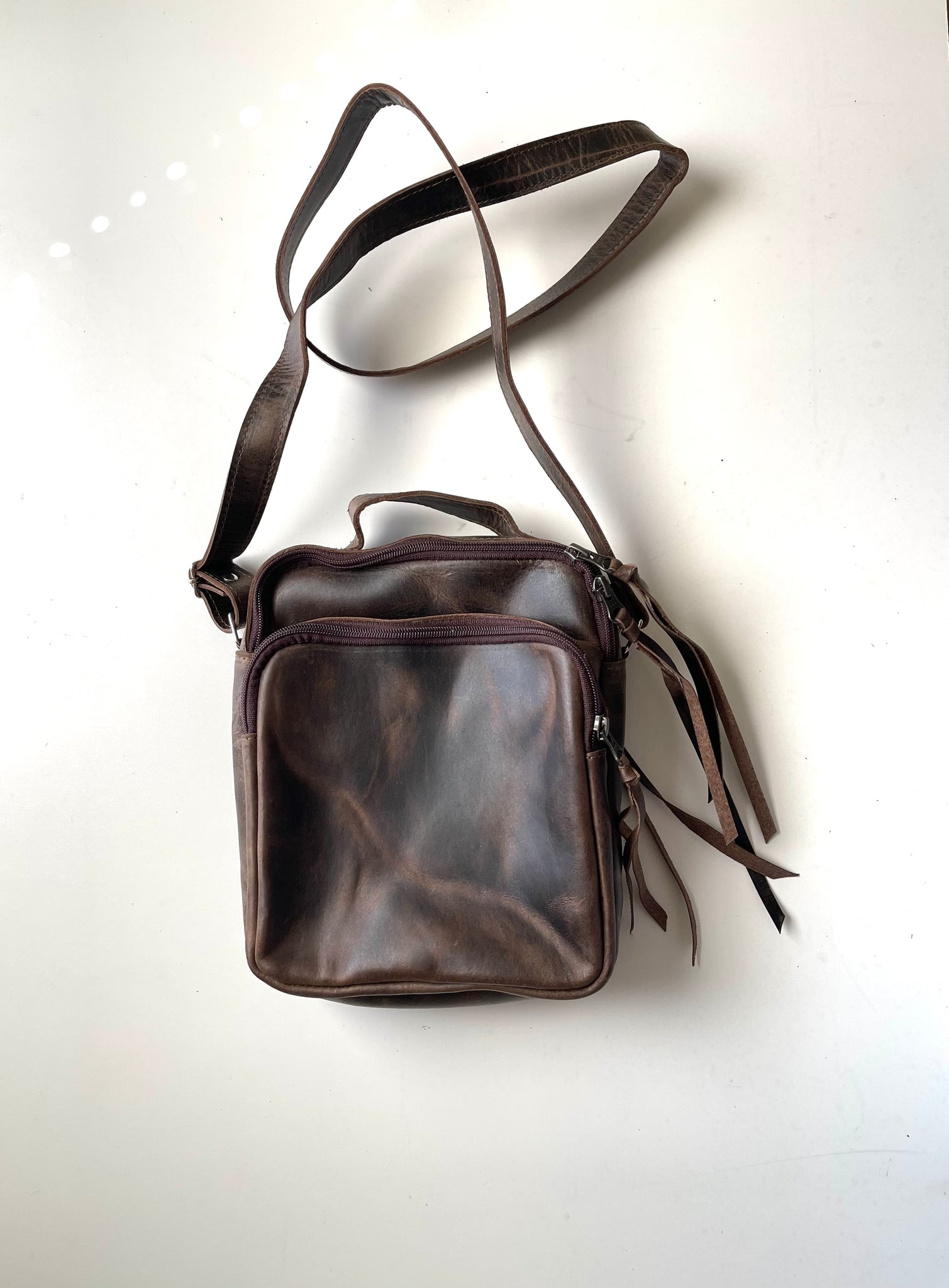 crossbody all leather