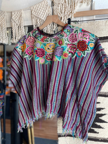 Vintage Huipil blouse #1101 patzun