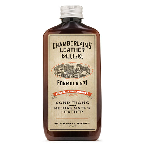 Chamberlain’s Leather Milk 6oz Formula 1