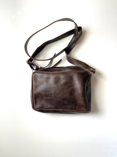 Small - crossbody all leather