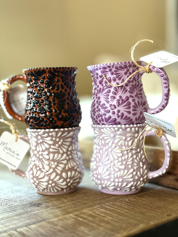 1 Diner style Talavera Mug (colors vary) in store purchase only