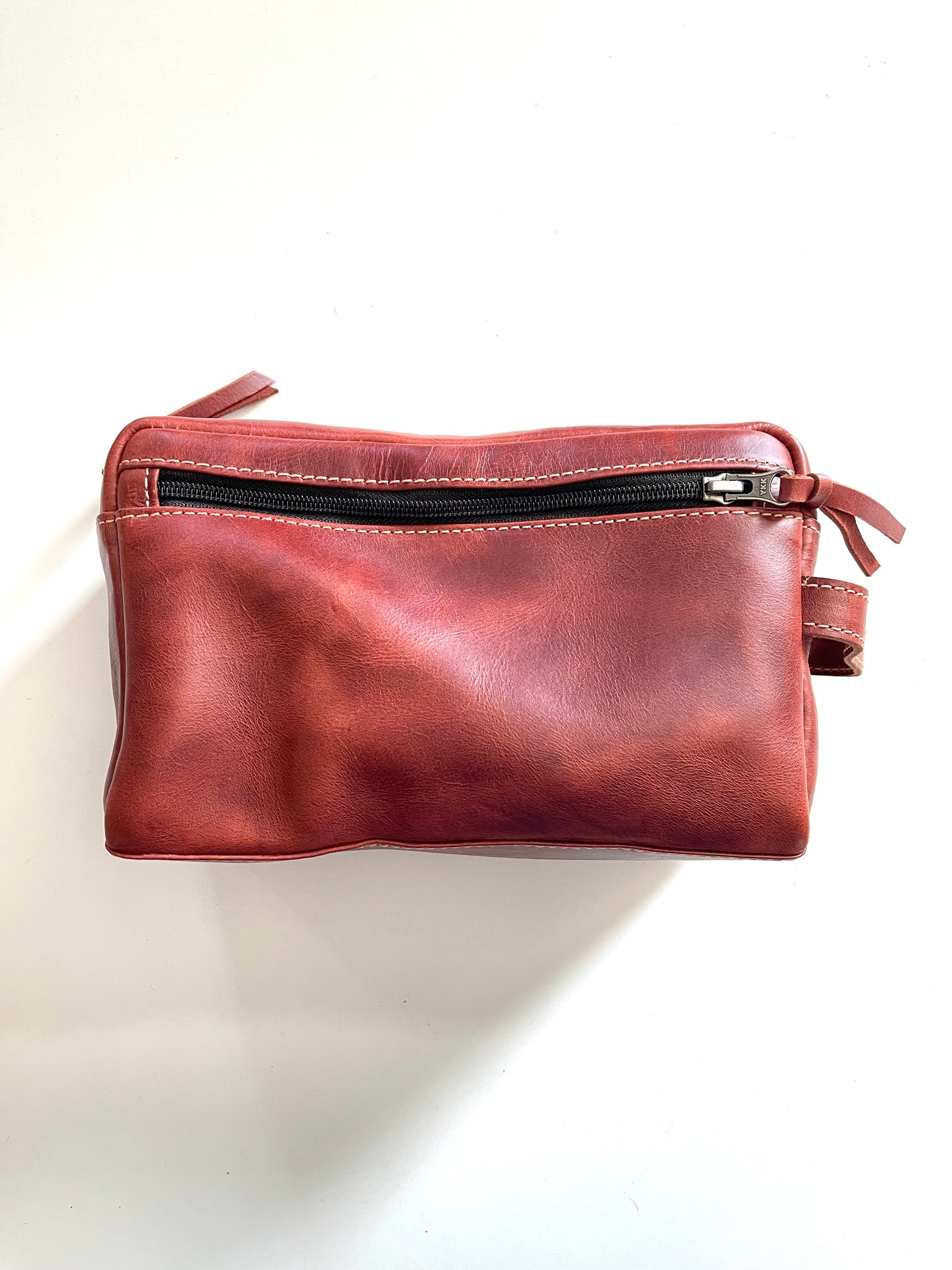 The Miguel - all leather overnight Dopp kit 1207