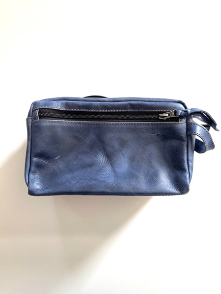 The Miguel - all leather overnight Dopp kit 1208