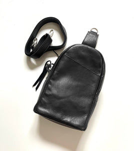 Sling , All Leather, Single Compartment