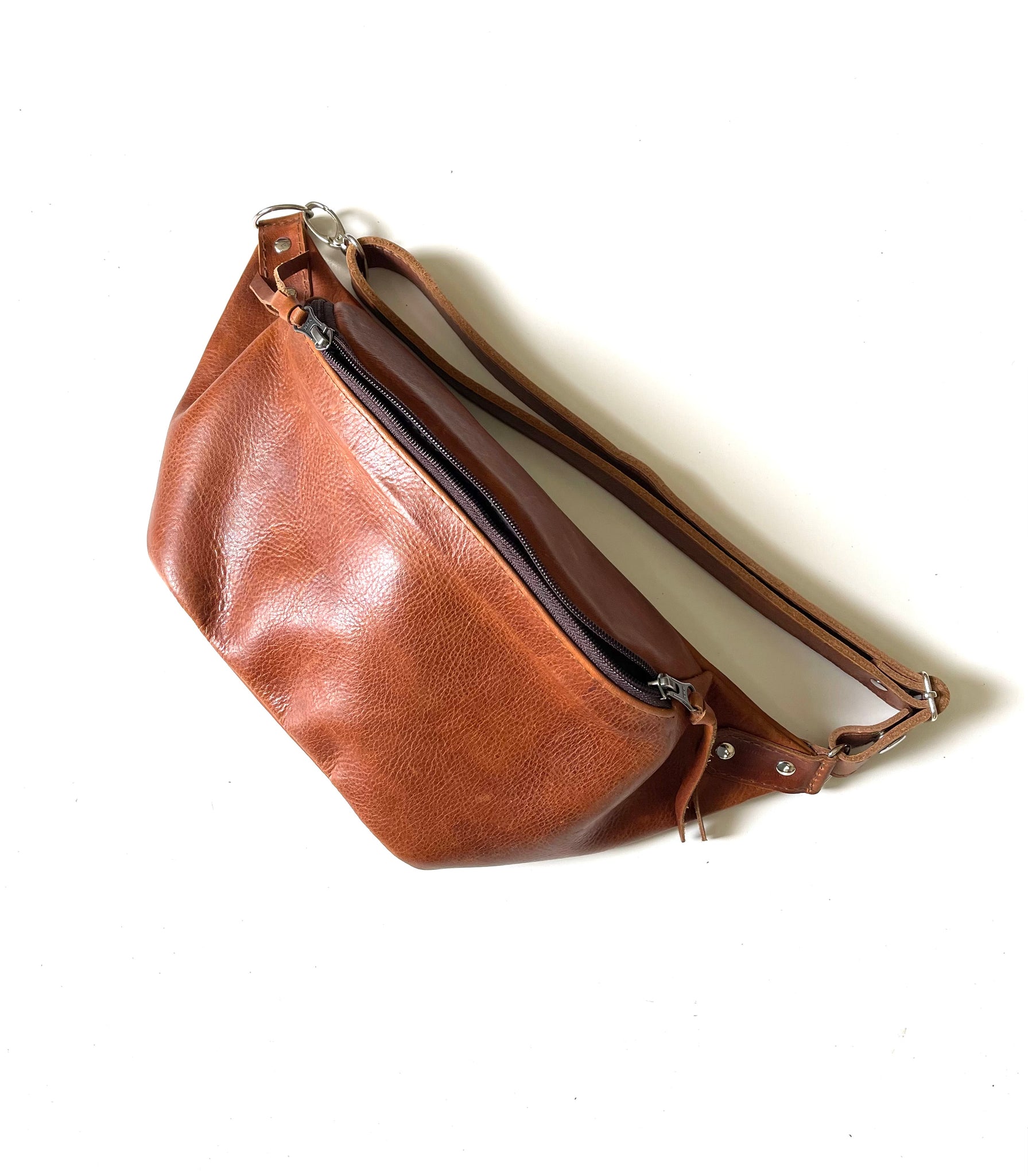 All Leather Fanny pack