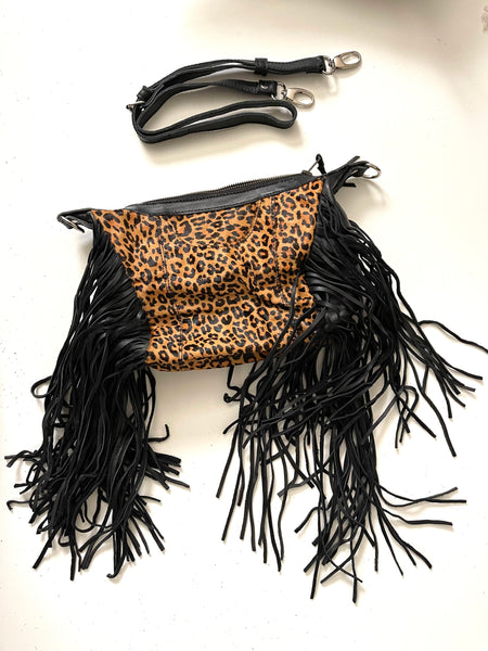 Extra Mini all leather Fortuna fringe 401
